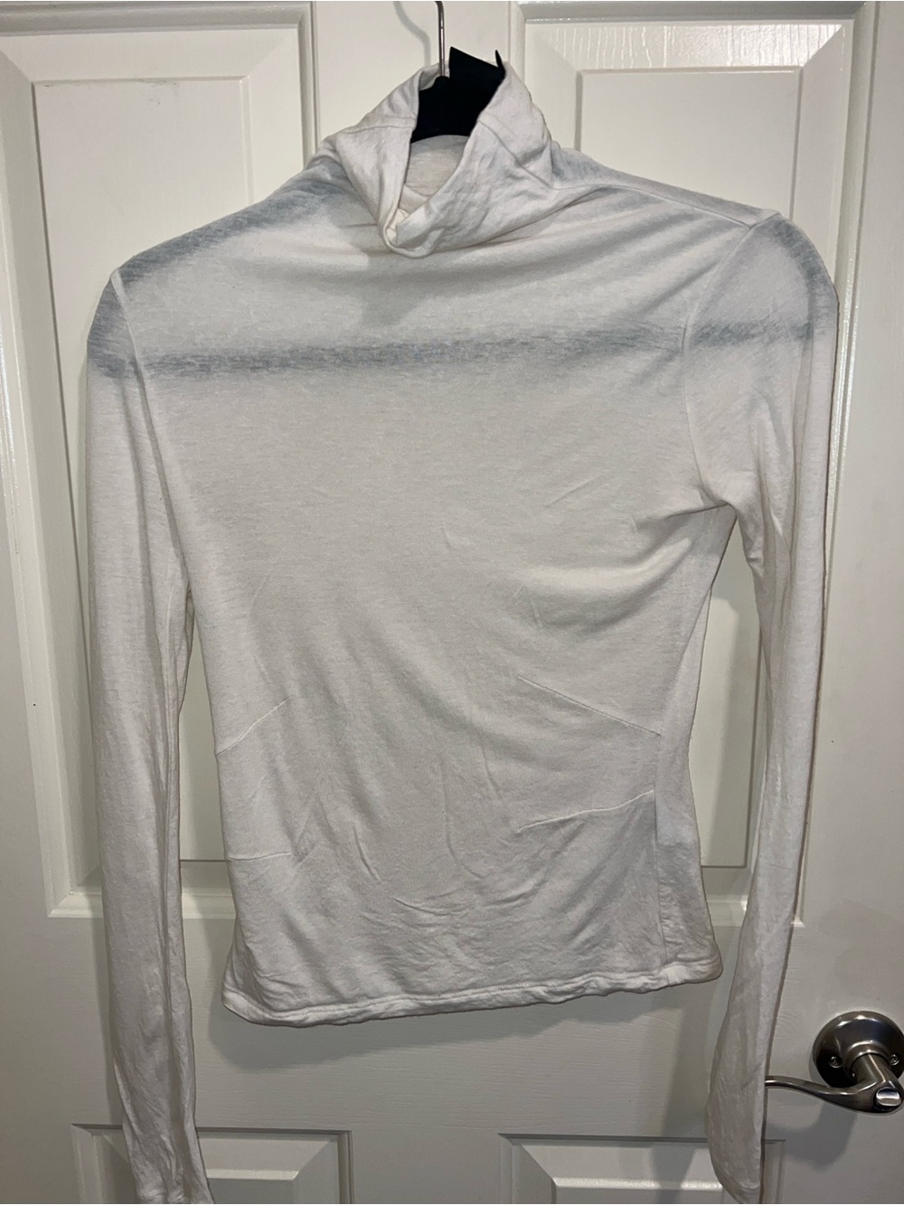 HUGO BOSS Black Virgin Wool Silk Cashmere Turtleneck XS Quiet Luxury - Picture 3 of 7